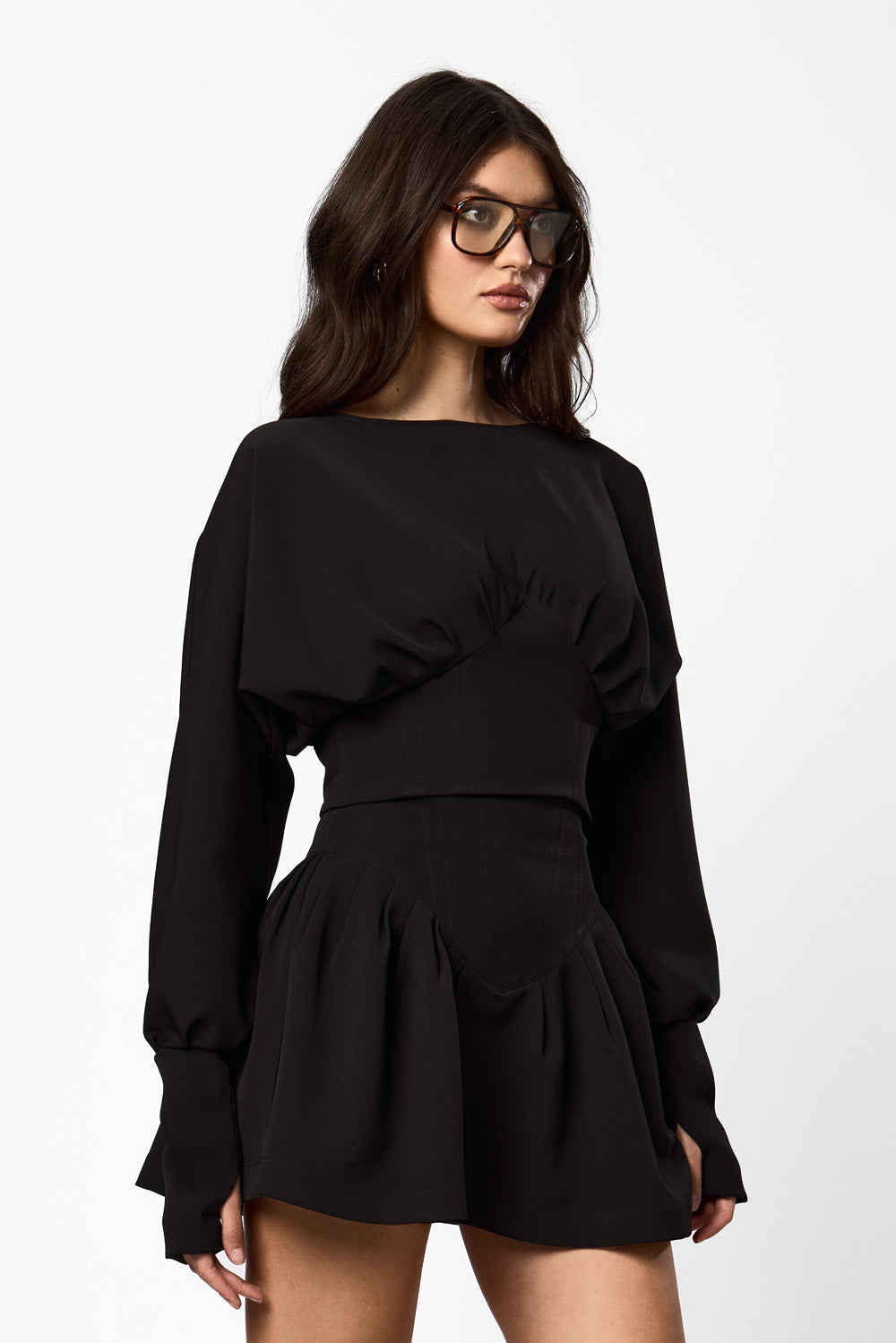 Top negru Nice Cloth V2