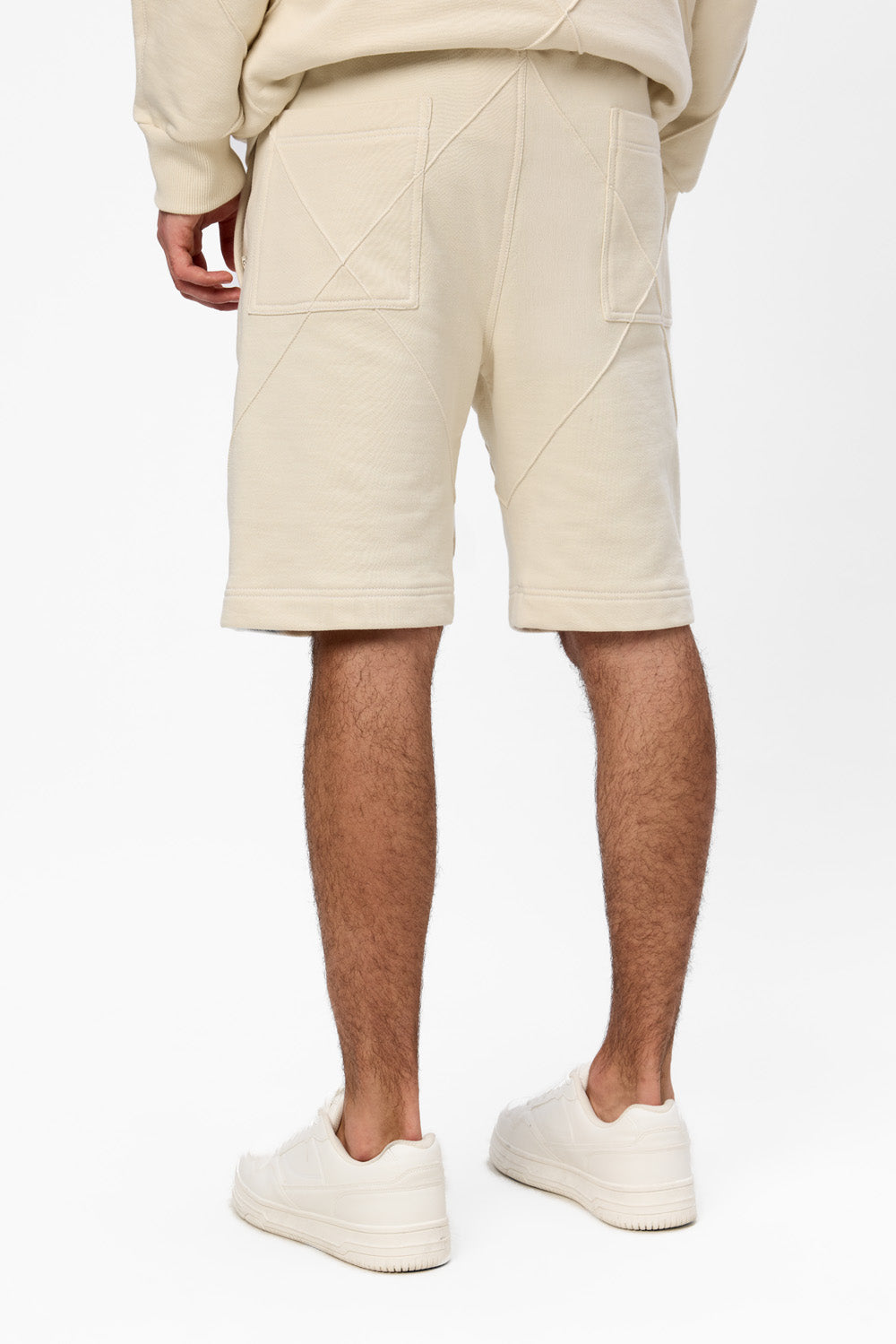 Diamond Black Cotton Shorts
