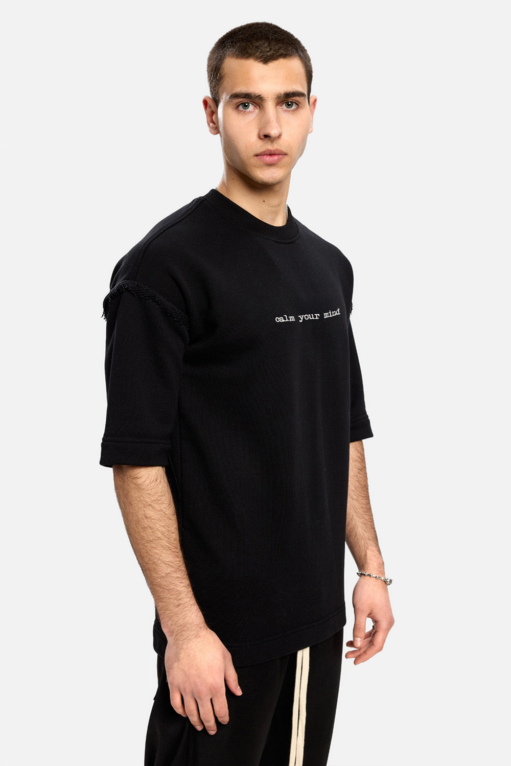 Calm v2 embroidered heavyweight T-shirt