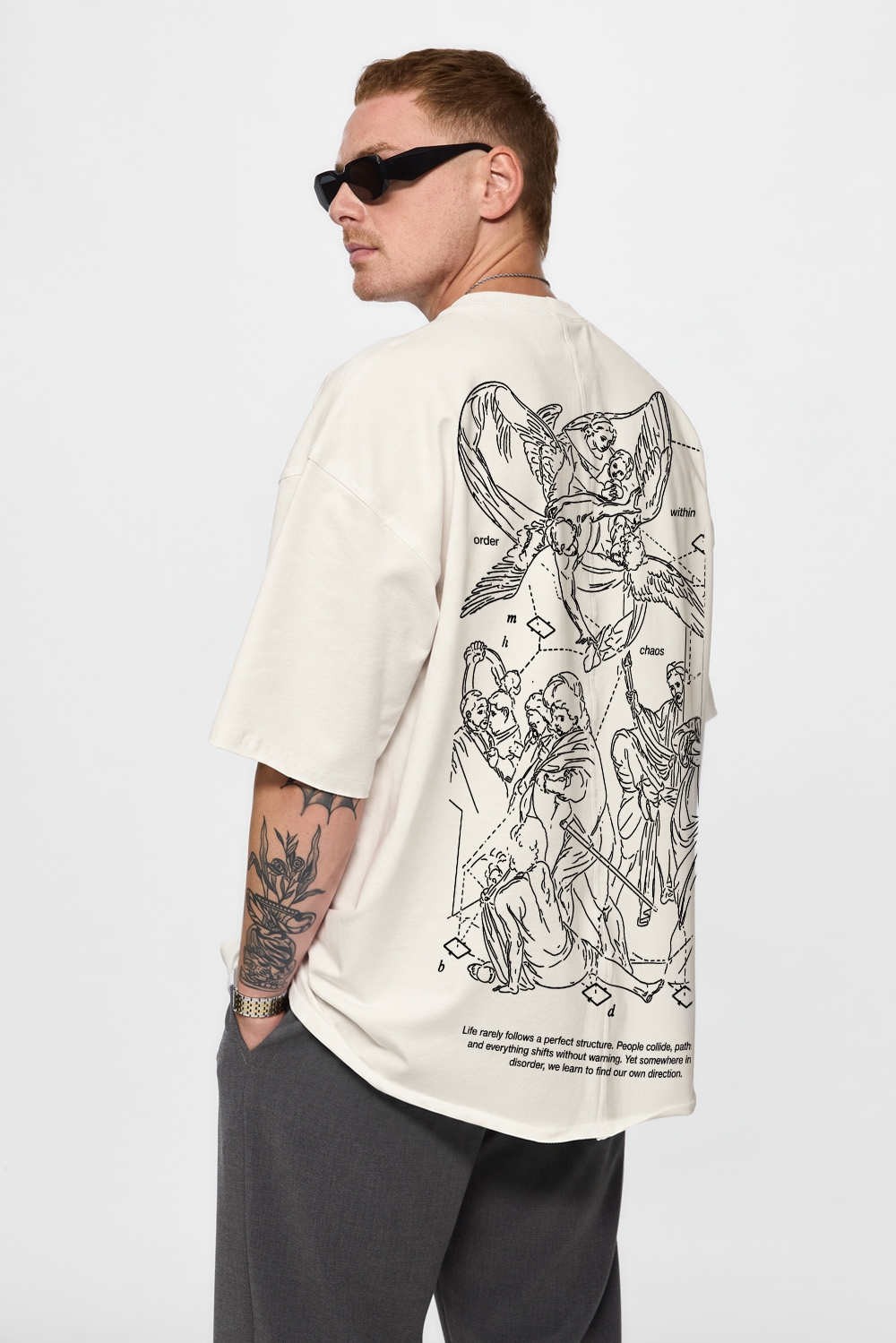 Order Within Chaos Off-White T-Shirt