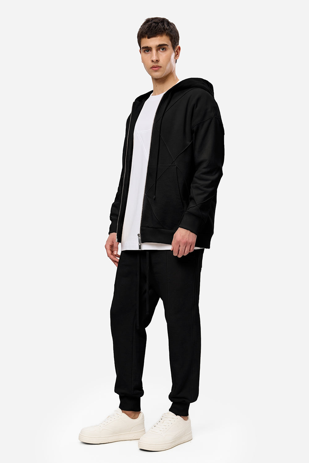 Crudo V2 Black Cotton Pants