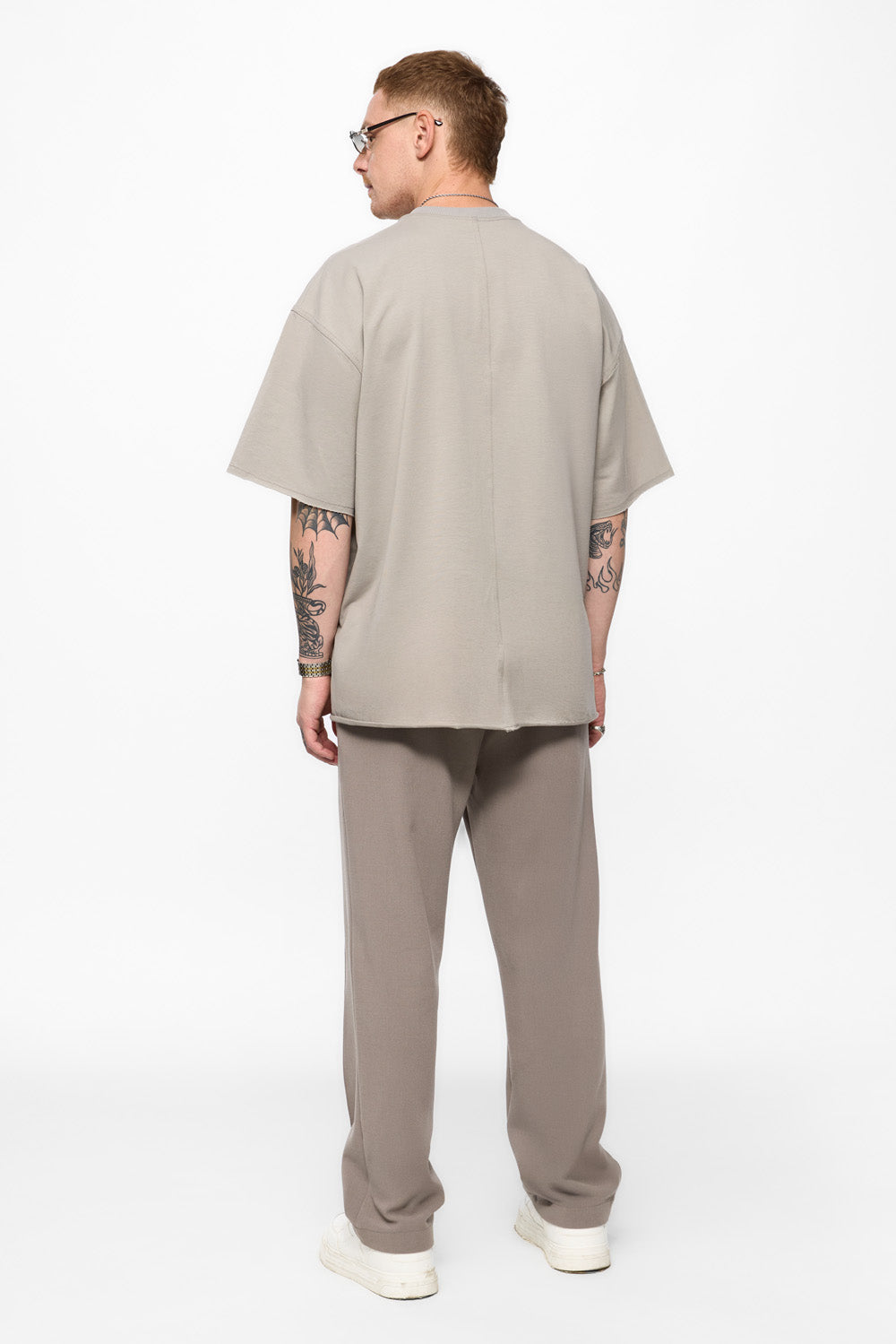 Tricou Gri Oversized