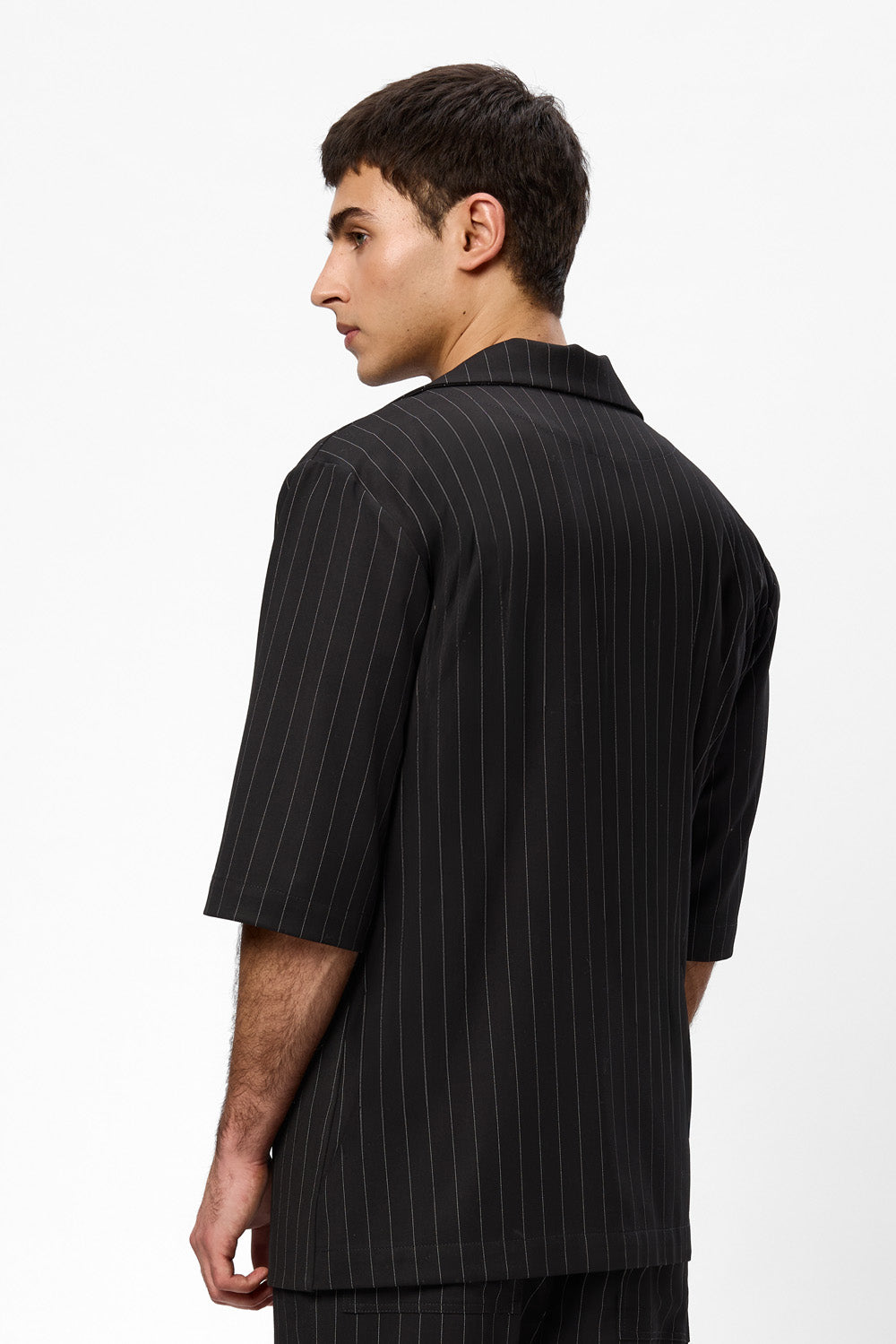 Riviera Black with stripes Cloth Jacket