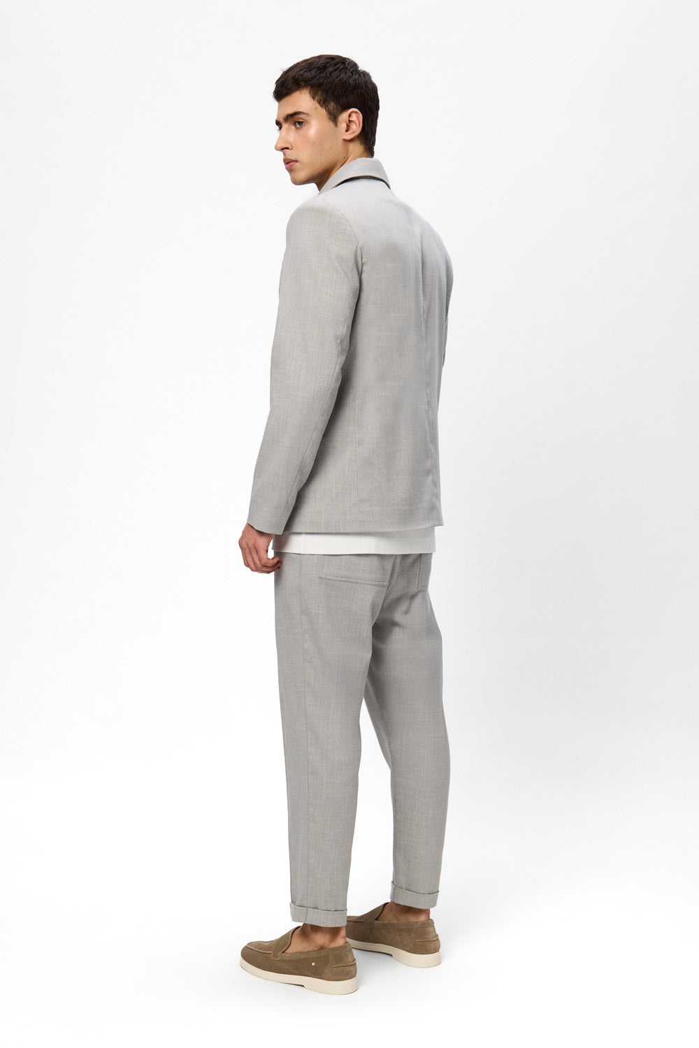 Thom V2 Grey Melange Blazer