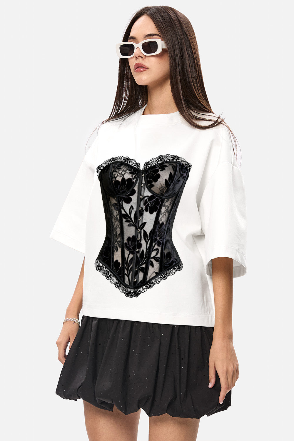Couture printed Off-White T-Shirt