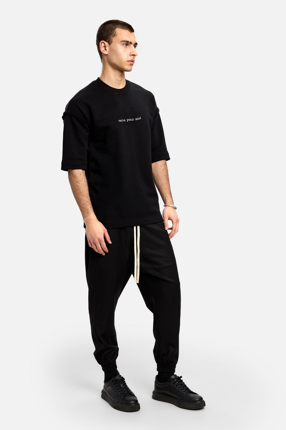 Calm v2 embroidered heavyweight T-shirt