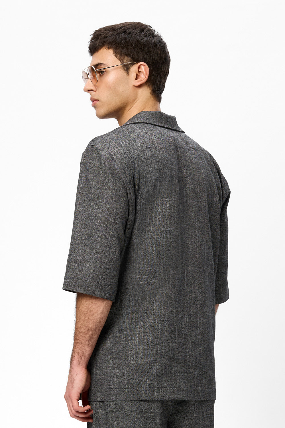 Riviera Grey Melange Cloth Jacket