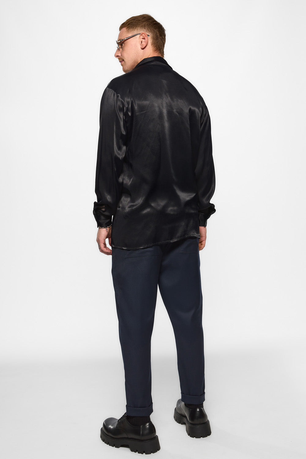 Cardigan negru din viscoza Thom