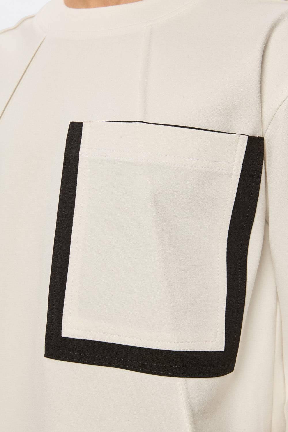Tricou Off-White  Omar Pocket 