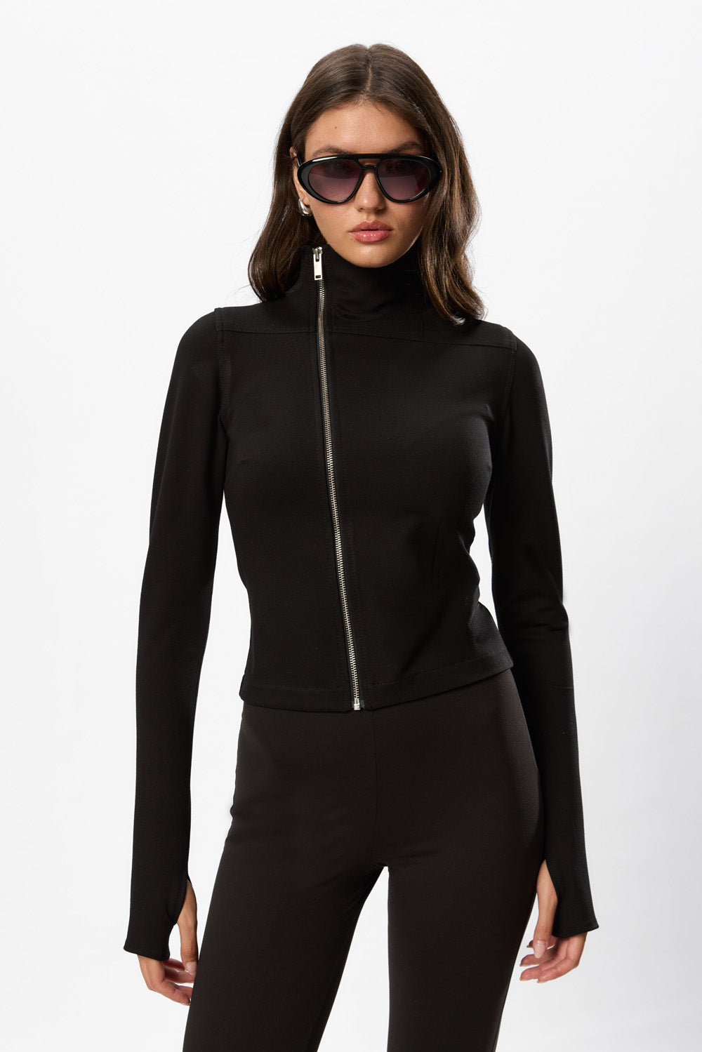Bipolar Black Turtleneck