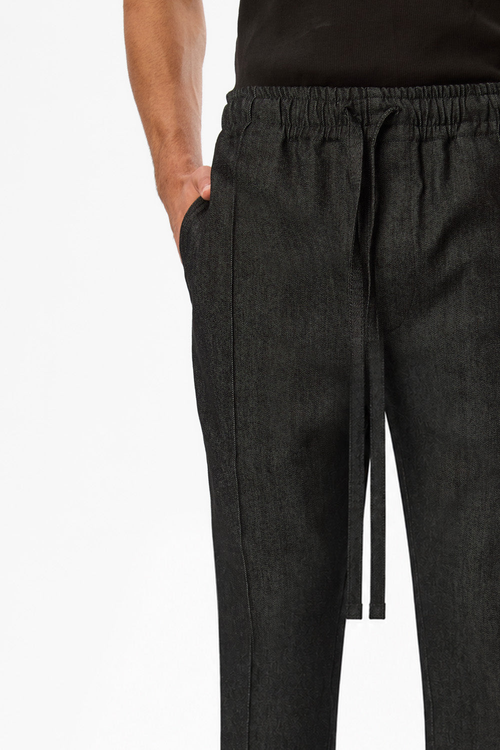 Pantaloni dark blue din denim Six V2 