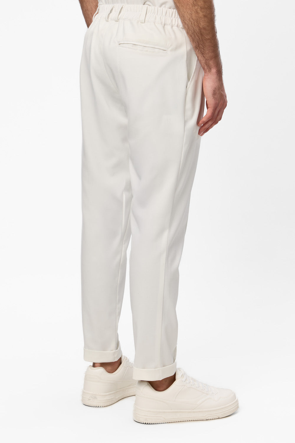 Thom A1 Off-White Cloth Pants