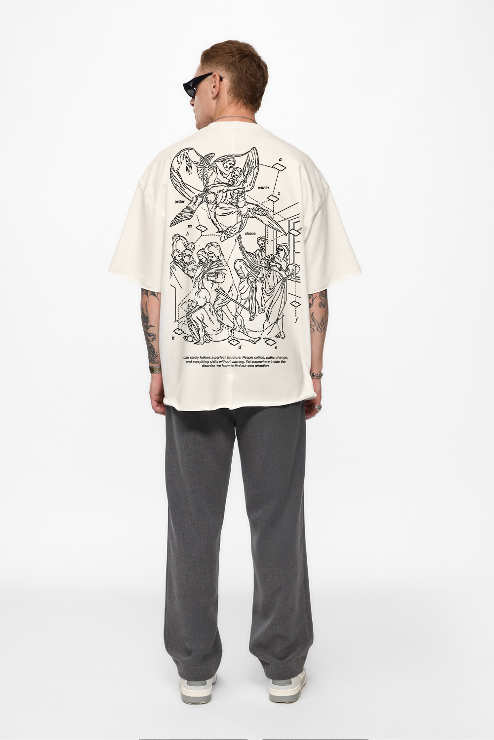 Order Within Chaos Off-White T-Shirt