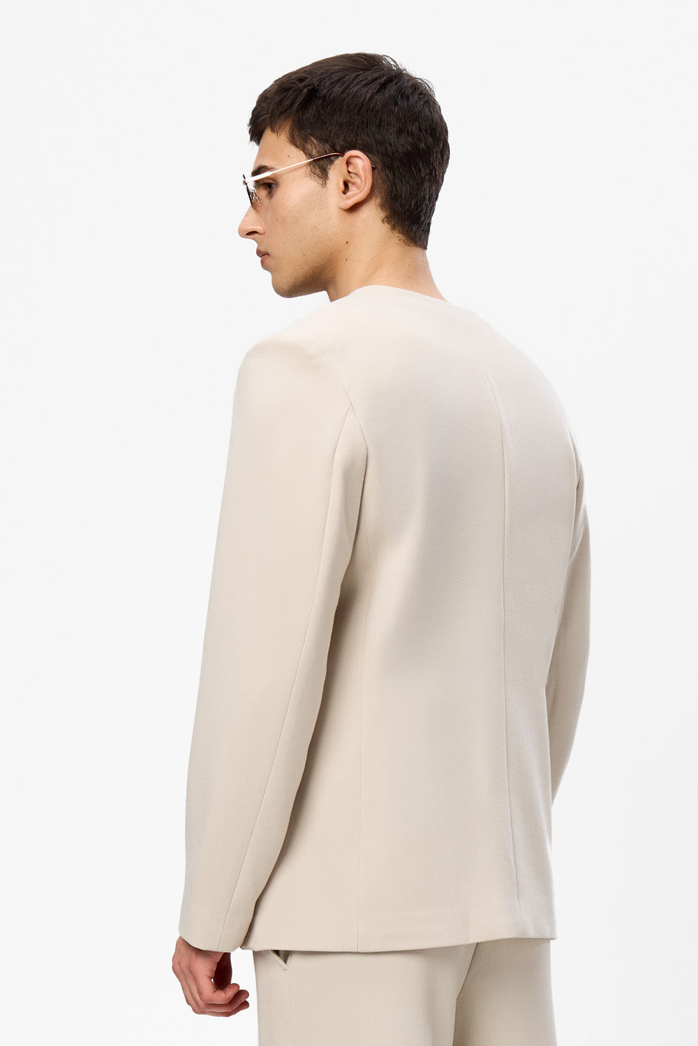 Cardigan negru din stofa 247