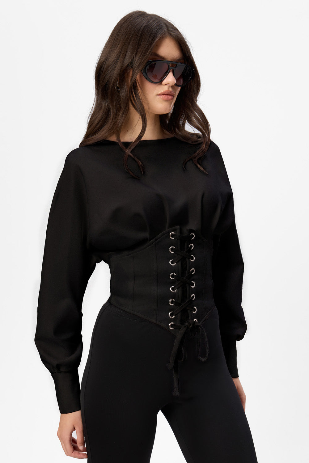 Top negru Nyssa V3