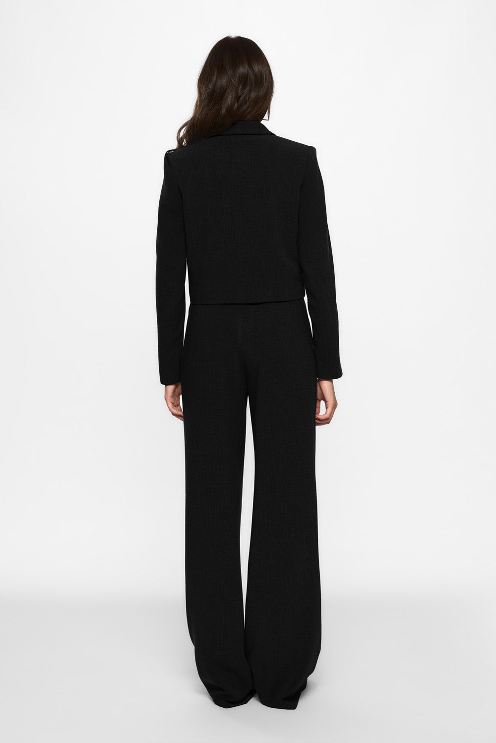 Pantaloni negri din stofa 247