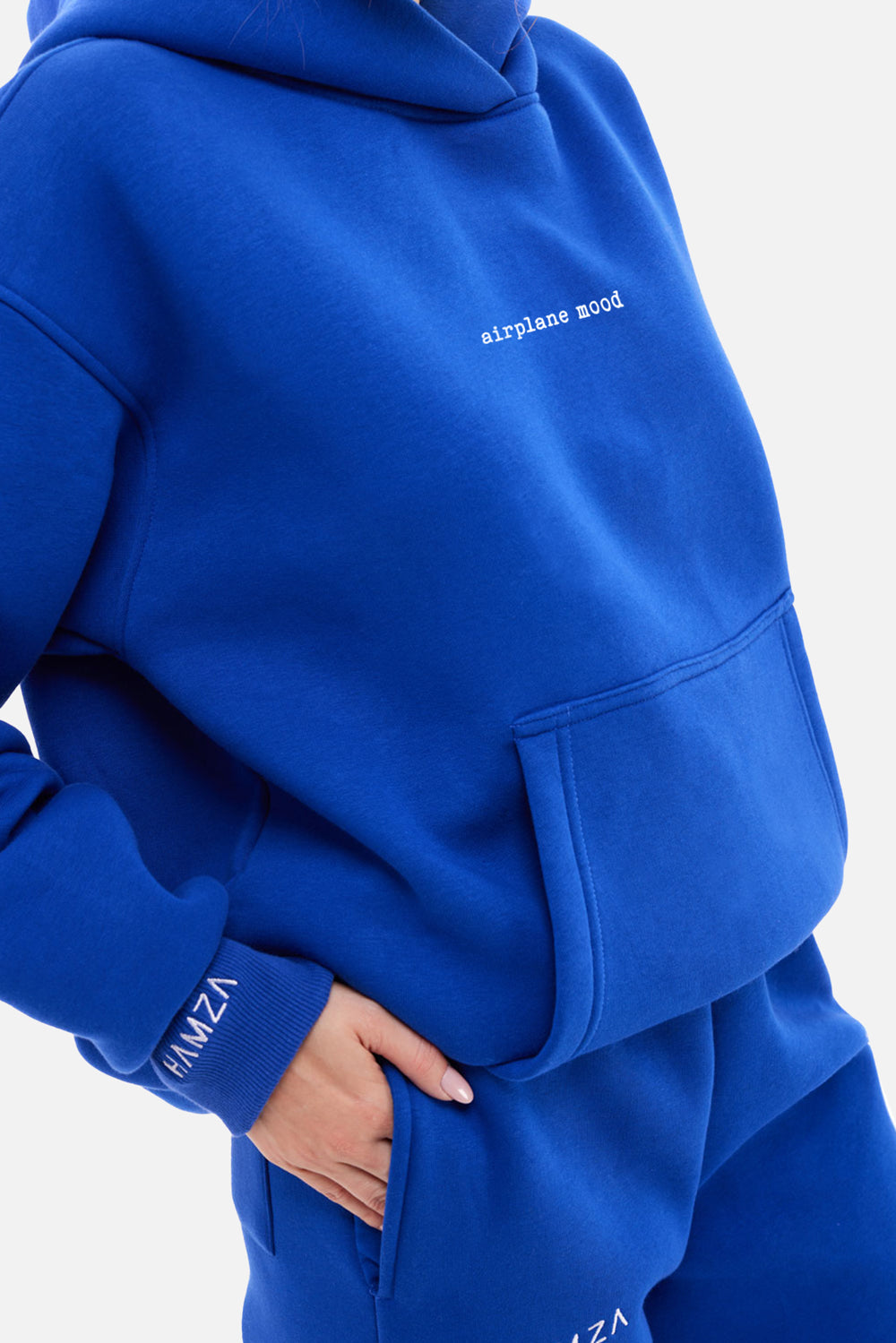 Royal embroidered Hoodie