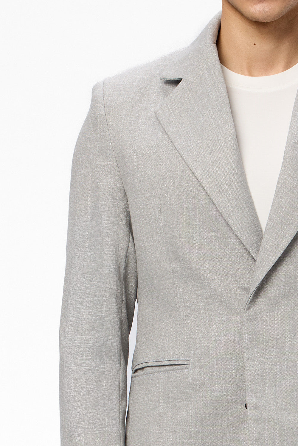 Thom V2 Grey Melange Blazer