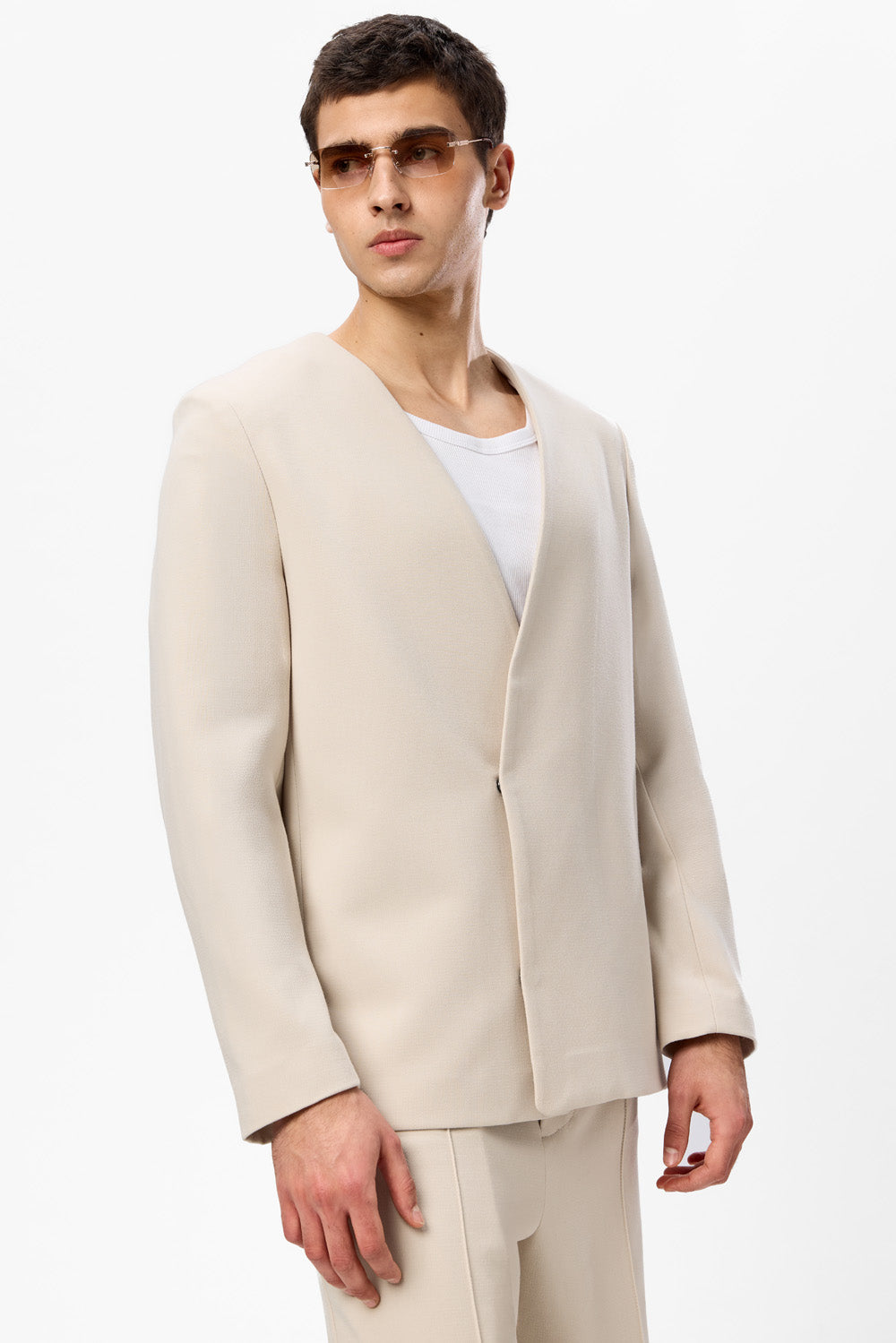 247 Vanilla Cloth Blazer