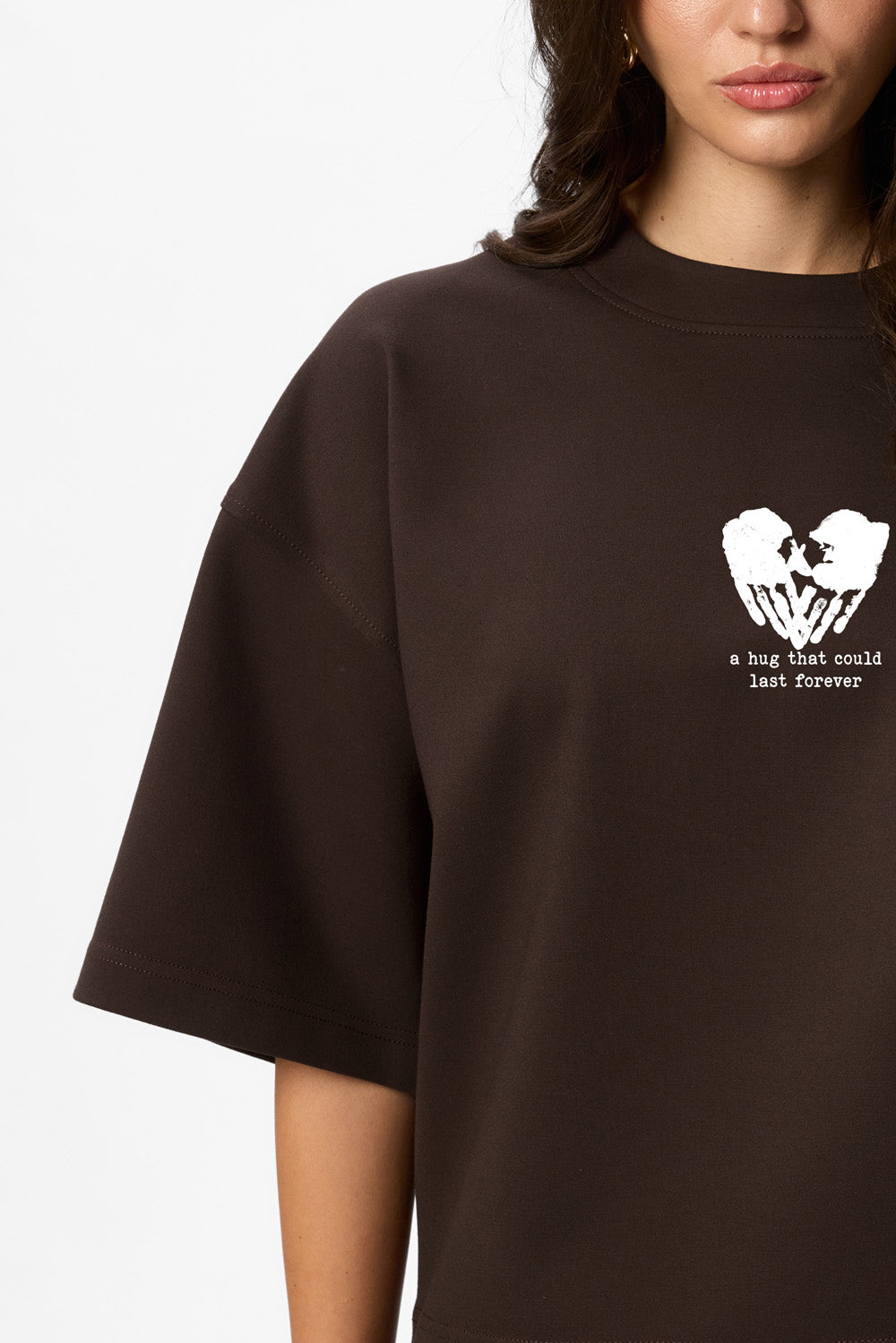 Tricou maro cu imprimeu Valentines