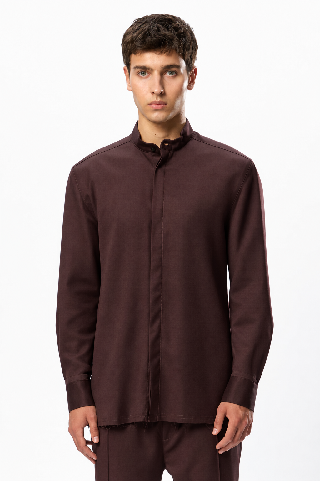 Camasa Burgundy Thom 