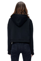 Miau embroidered W Hoodie