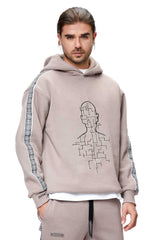 Crete embroidered hoodie