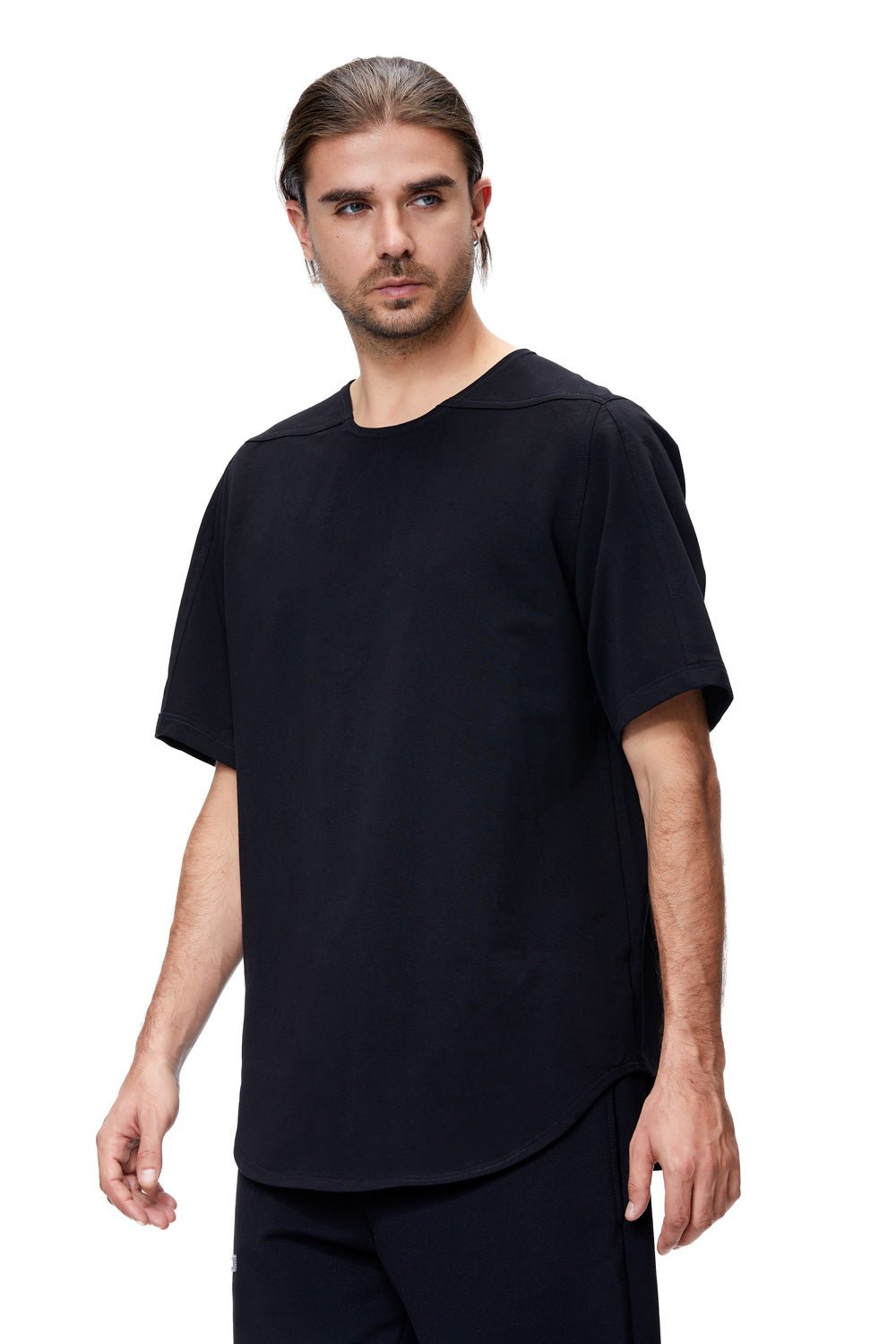 Tricou Negru Icon 2.0 | Eleganță Urbană și Modernă | Bărbați | Atelier Hamza