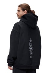 Blacky embroidered Hoodie