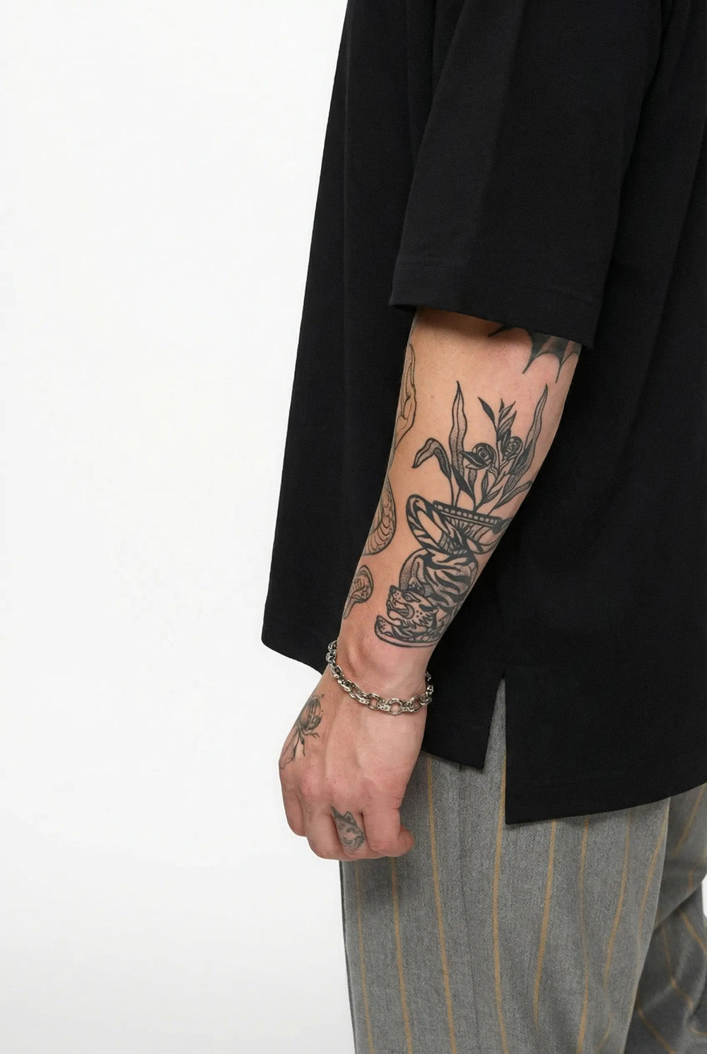 Interlock Super Fine Black T-shirt