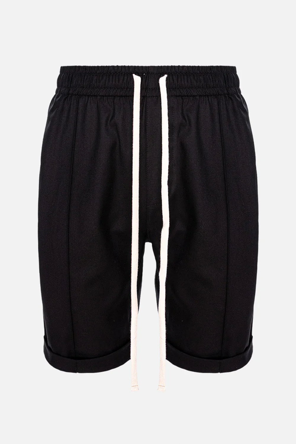 Pantaloni scurți Thomas din stofa | Bărbați | Negru | Stil Modern & Elegant | Confort & Funcționalitate | Atelier Hamza