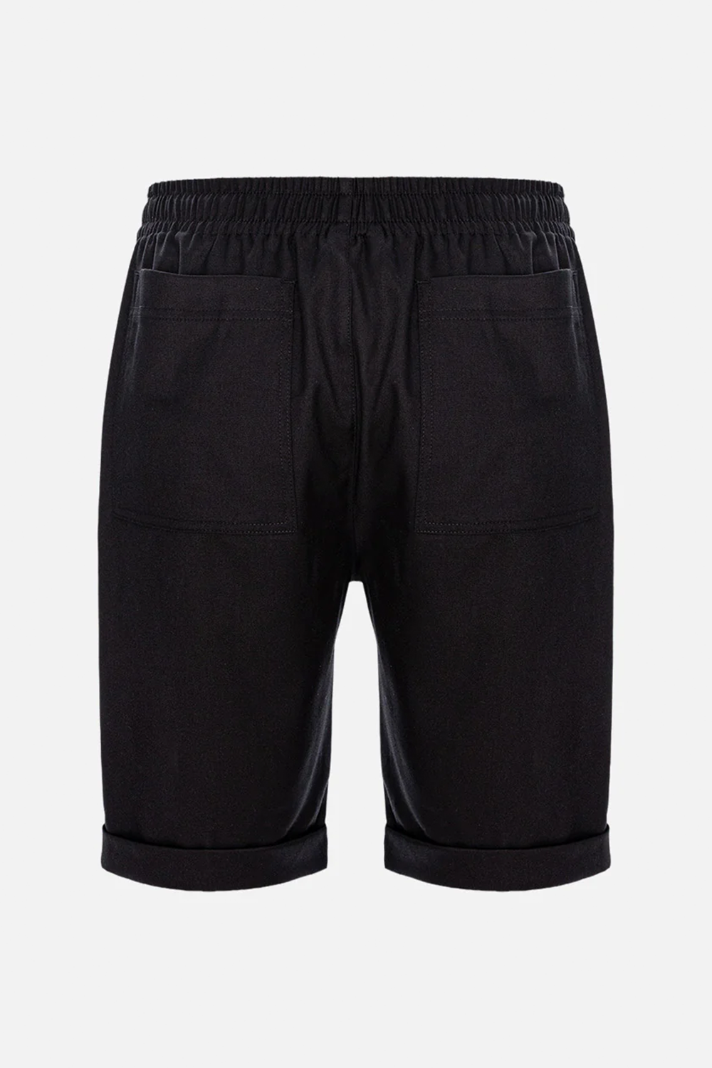 Pantaloni scurți Thomas din stofa l | Bărbați | Negru | Stil Modern & Elegant | Confort & Funcționalitate | Atelier Hamza
