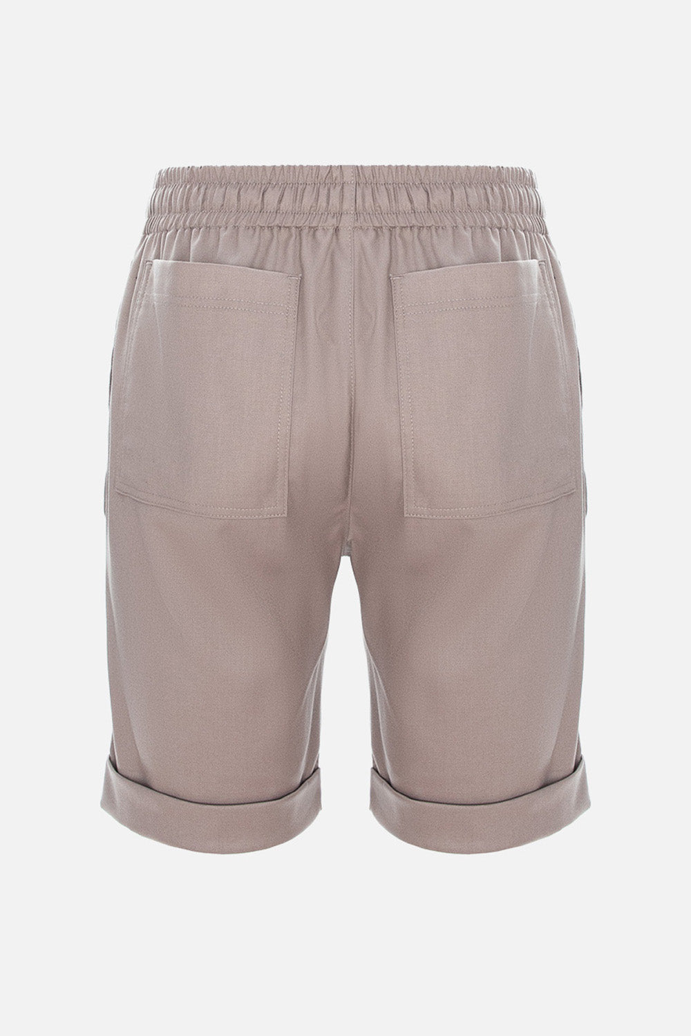 Pantaloni scurți Thomas din stofa  | Bărbați | Bej | Stil Modern & Elegant | Confort & Funcționalitate | Atelier Hamza 