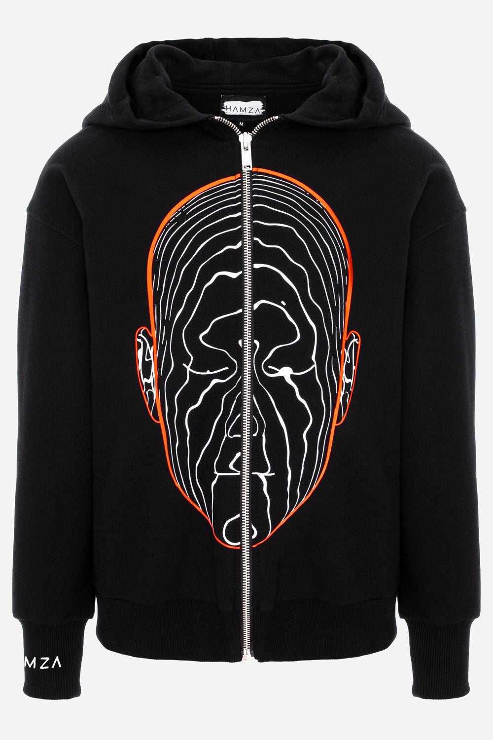 Ego printed Zip Hoodie