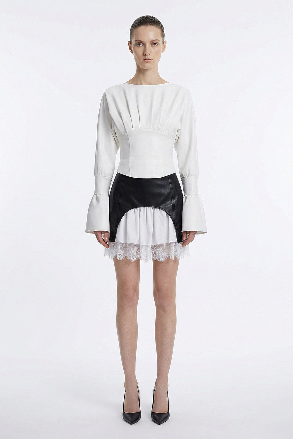 Nyssa Cloth off-white Top