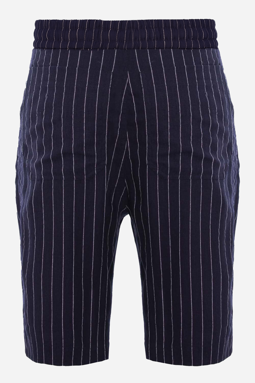 Pantaloni scurti din in Monaco | Barbati | Bleumarin | Stil Modern & Elegant | Confort & Funcționalitate | Atelier Hamza