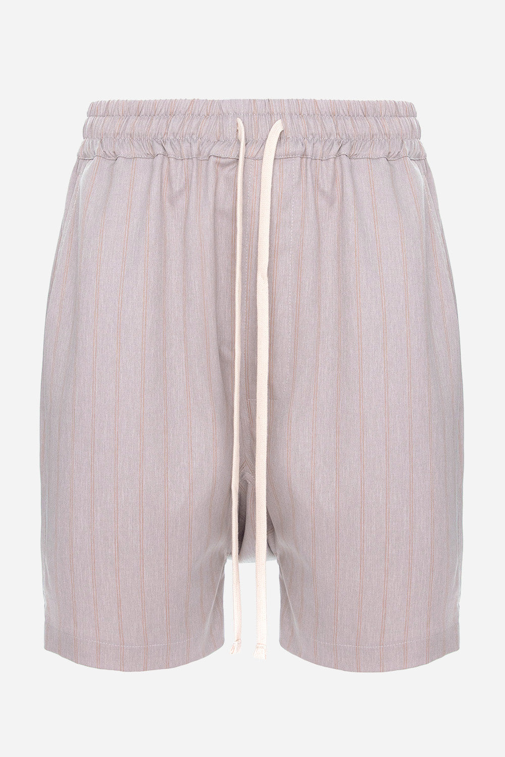 Pantaloni scurti din stofa Riviera | Bărbați | Gri | Stil Modern & Elegant | Confort & Funcționalitate | Atelier Hamza