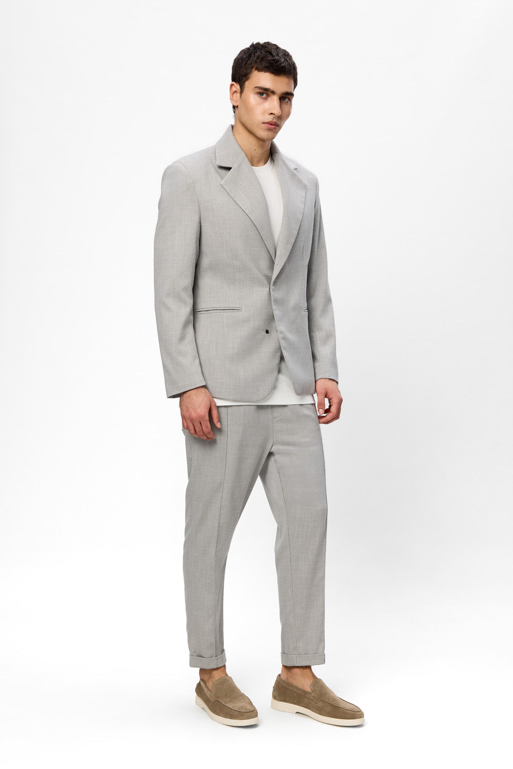 Thom V2 Grey Melange Blazer