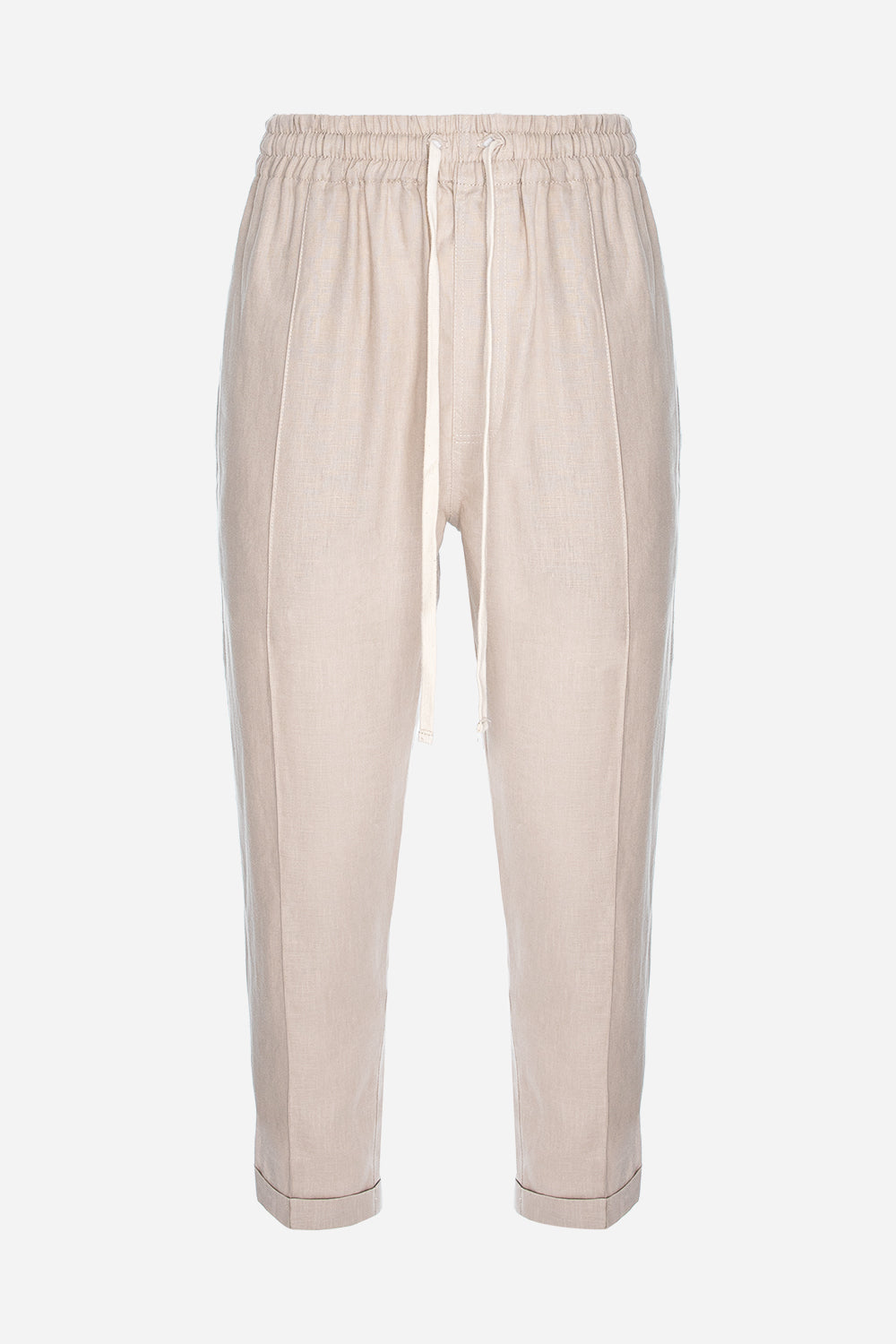 Pantaloni bej din in Thom