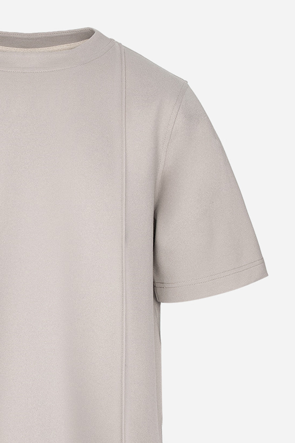 Tricou Vanilla cu cusatura decorativa Khan V2