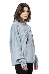 SoulSketches embroidered W Hoodie