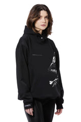 Feather Printed W Hoodie
