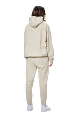 Flat white embroidered W Tracksuit