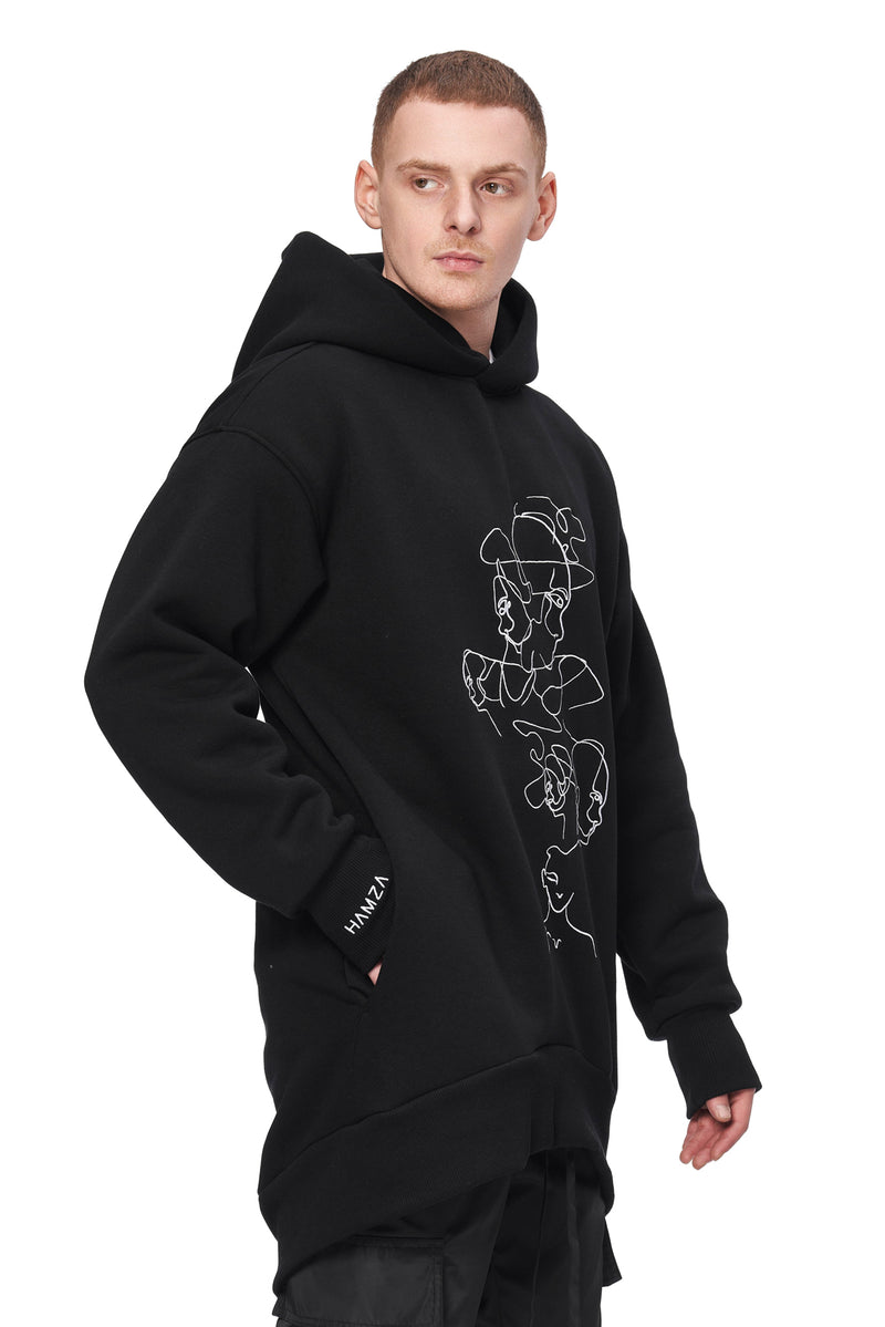 Tokyo Embroidered Hoodie