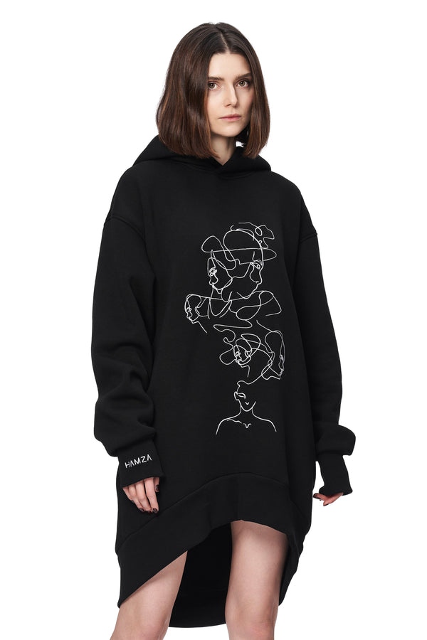 Tokyo Embroidered W Hoodie