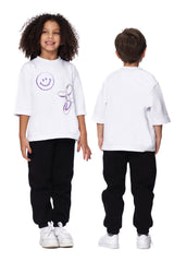 Smiley Embroidered T-shirt