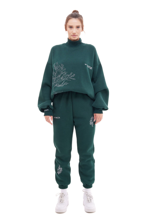 Smarald embroidered W Tracksuit