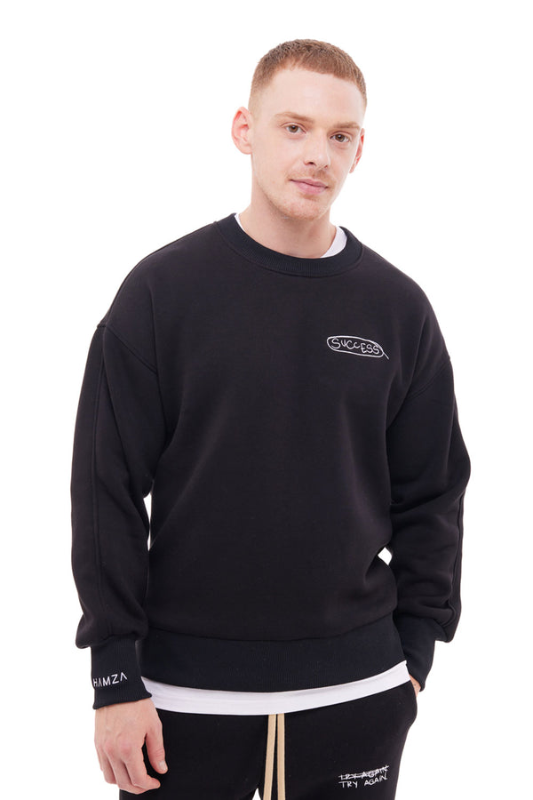Success embroidered Sweater