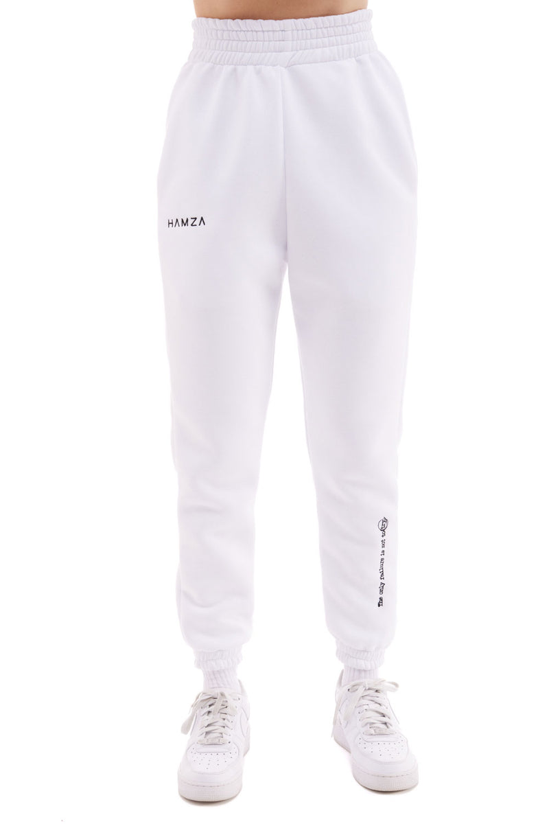 Success embroidered high waist W Pants