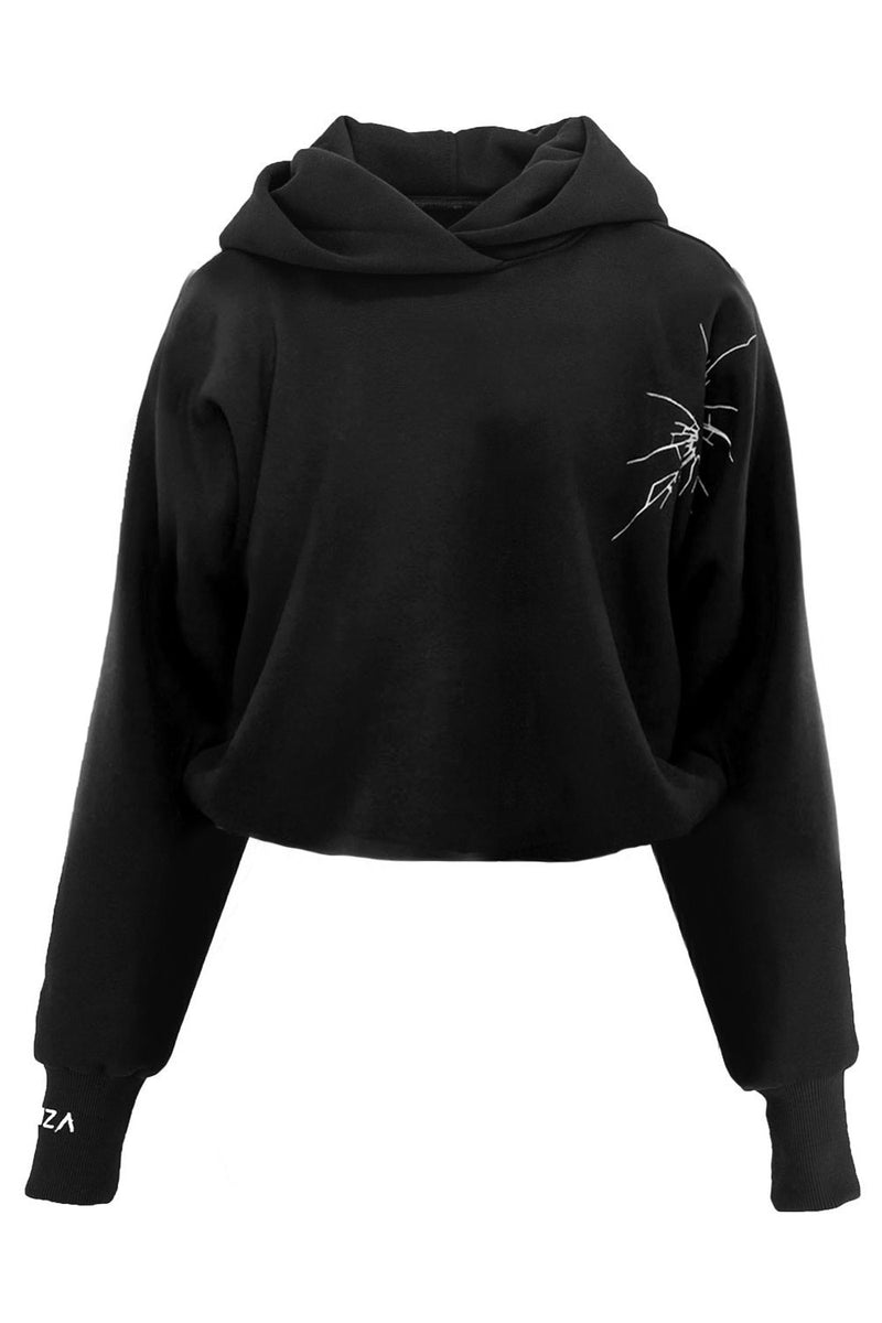 Hardy embroidered W Hoodie
